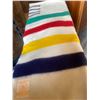Image 1 : 443 -- VINTAGE HBC BLANKET