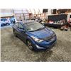 Image 10 : PARKSVILLE - 2014 HYUNDAI ELANTRA, BLUE, 183655 KMS, FRONT WHEEL DRIVE. - P133462
