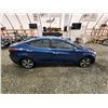 Image 12 : PARKSVILLE - 2014 HYUNDAI ELANTRA, BLUE, 183655 KMS, FRONT WHEEL DRIVE. - P133462
