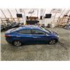 Image 13 : PARKSVILLE - 2014 HYUNDAI ELANTRA, BLUE, 183655 KMS, FRONT WHEEL DRIVE. - P133462