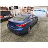 Image 16 : PARKSVILLE - 2014 HYUNDAI ELANTRA, BLUE, 183655 KMS, FRONT WHEEL DRIVE. - P133462