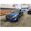 Image 3 : PARKSVILLE - 2014 HYUNDAI ELANTRA, BLUE, 183655 KMS, FRONT WHEEL DRIVE. - P133462