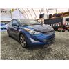 Image 8 : PARKSVILLE - 2014 HYUNDAI ELANTRA, BLUE, 183655 KMS, FRONT WHEEL DRIVE. - P133462
