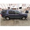 Image 12 : PARKSVILLE - 2003 FORD EXPLORER, BLUE, 294372 KMS, 4X4. NO RESERVE. - BB99456
