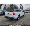 Image 9 : DUNCAN - 2002 CHEVROLET S10, WHITE, 197029 KMS, REAR WHEEL DRIVE. - D228263