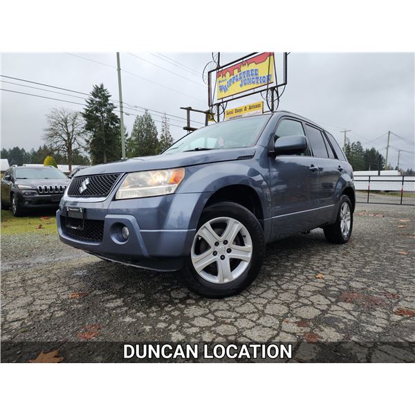 DUNCAN - 2007 SUZUKI GRAND VITARA, GRAY, 253767 KMS, 4X4. - D203960