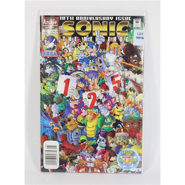 SONIC THE HEDGEHOG ARCHIE ADVENTURE SERIES #125