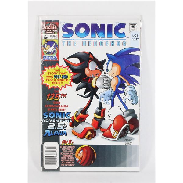 SONIC THE HEDGEHOG ARCHIE ADVENTURE SERIES #124