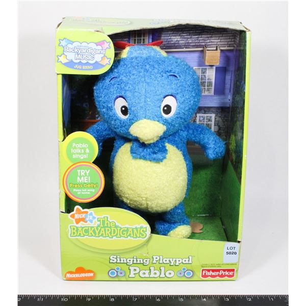 2006 RARE VINTAGE BACKYARDIGANS PABLO NEW