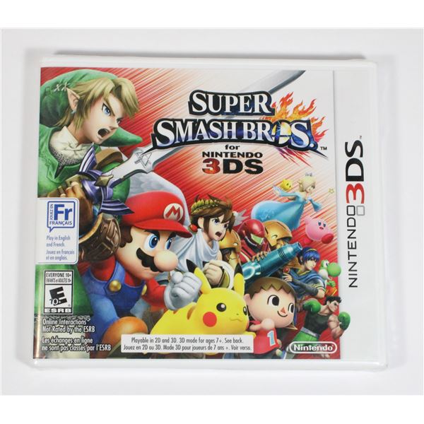 SEALED NINTENDO 3DS SUPER SMASH BROS FIRST PRINT