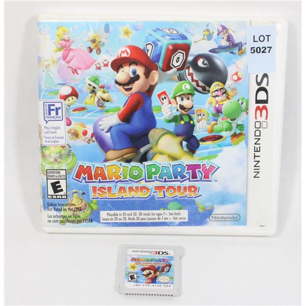 NINTENDO 3DS MARIO PARTY ISLAND TOUR
