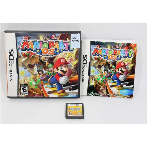 NINTENDO DS MARIO PARTY DS CIB