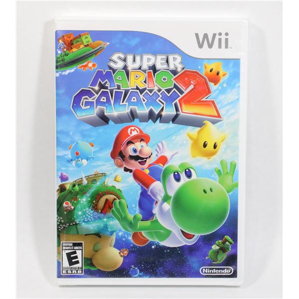 FACTORY SEALED WII SUPER MARIO GALAXY 2