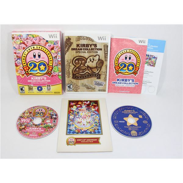 CIB WII KIRBY 20TH ANNIVERSARY DREAM COLLECTION