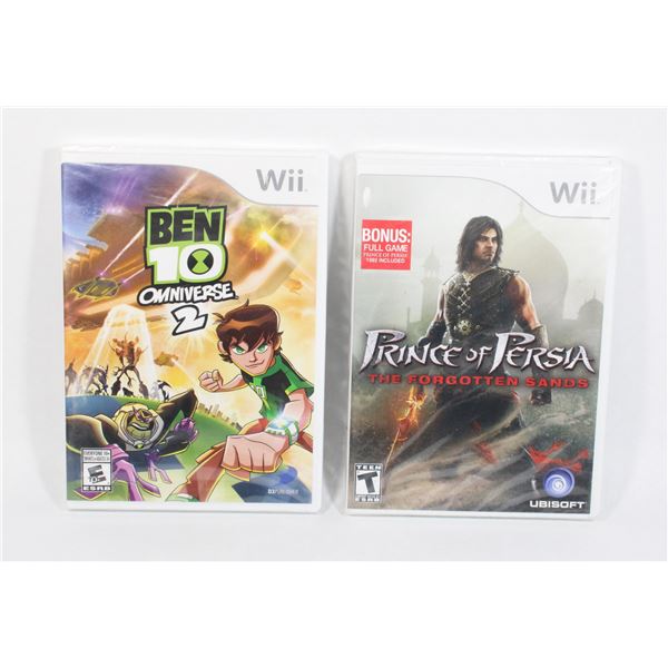 SEALED WII PRINCE OF PERSIA/BEN 10
