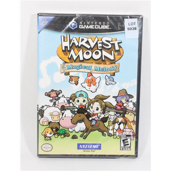 SEALED NINTENDO GAMECUBE HARVEST MOON