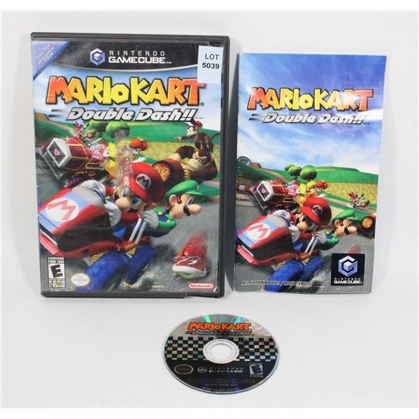 CIB NINTENDO GAMECUBE MARIOKART DOUBLE DASH