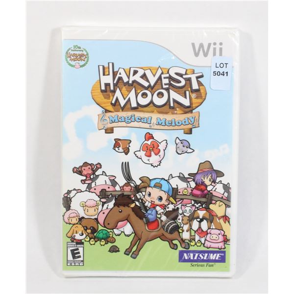 SEALED NINTENDO WII HARVEST MOON