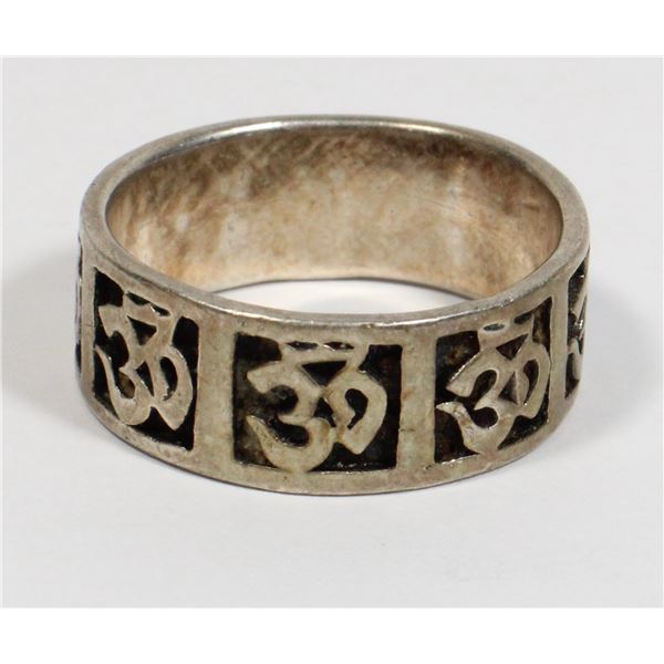 .925 SILVER VINTAGE RING 6.65 GRAMS