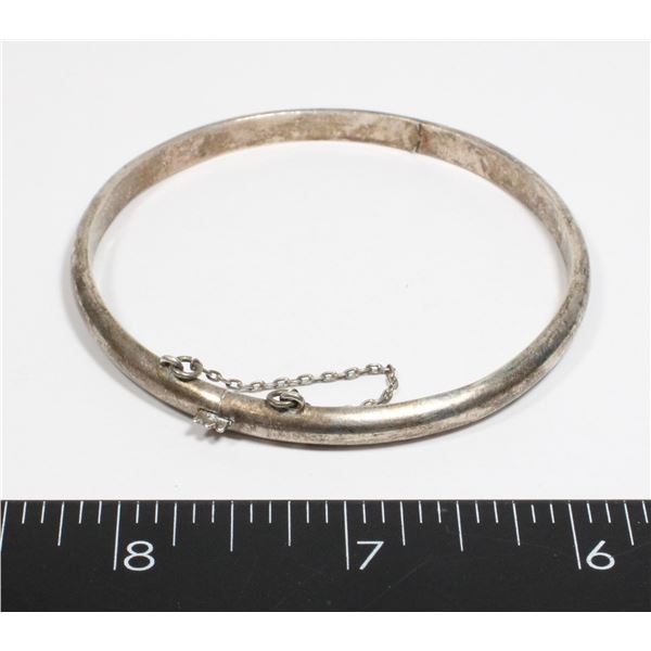 .925 VINTAGE SILVER BRACELET 6.59 GRAMS