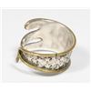 Image 2 : .925 SILVER VTG WRAP RING 4.30 GRAMS RARE
