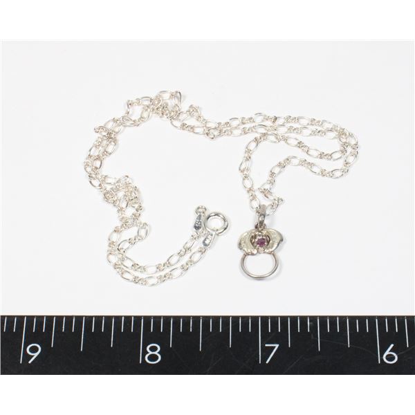 .925 SILVER NECKLACE  3.71 GRAMS