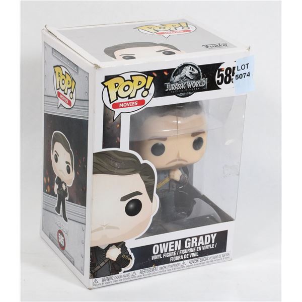 FUNKO POP JURASSIC WORLD #585 OWEN GRADY