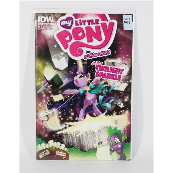 IDW COMICS MY LITTLE PONY #1 FEATURING TWILIGHT