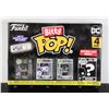 Image 1 : New DC Funko Bitty Pop 4 pk w/displayshelf 2024
