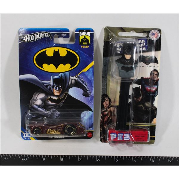 DC COMICS BATMAN HOT WHEELS AND