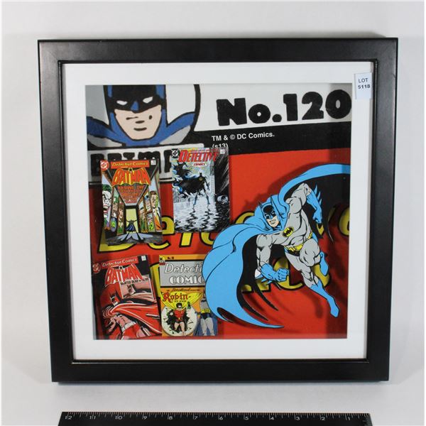 14"X14" BATMAN SHADOW BOX PICTURE