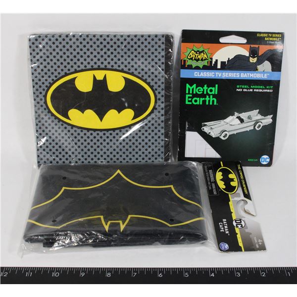 BATMAN BUNDLE METAL MODEL KIT 24X23 INCH CAPE