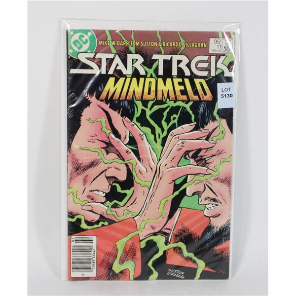STAR TREK 1985 MINDMELD DC COMIC #11 NEWSSTAND