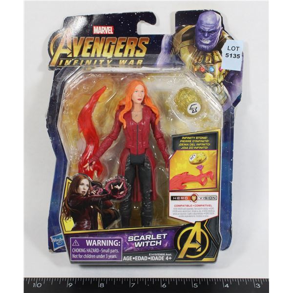 MARVEL AVENGERS SCARLET WITCH FIGURE NEW