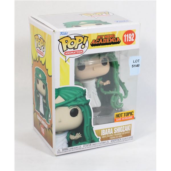 FUNKO ANIME #1192 MHA IBARA SHIOZAKI HOT TOPIC