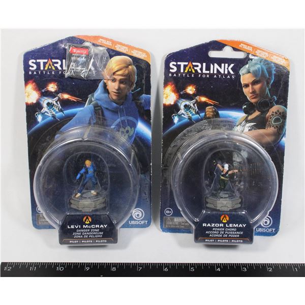 NINTENDO SWITCH STARLINK GAME +2 FIGURES