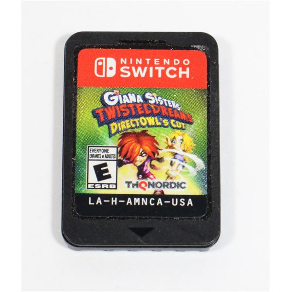 NINTENDO SWITCH GIANA SISTERS TWISTED DREAMS