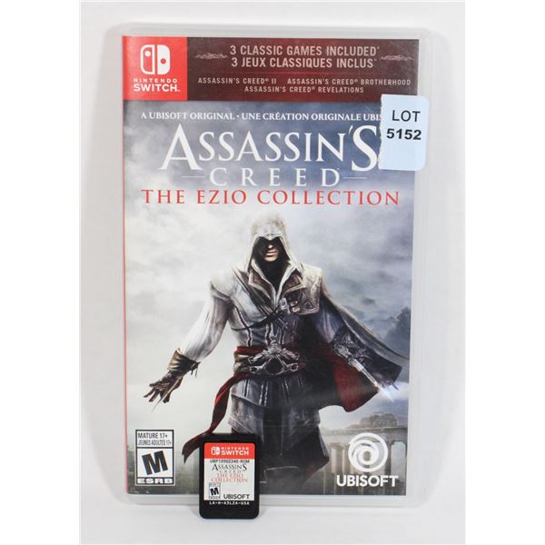NINTENDO SWITCH ASSASSINS CREED EZIO COLLECTION
