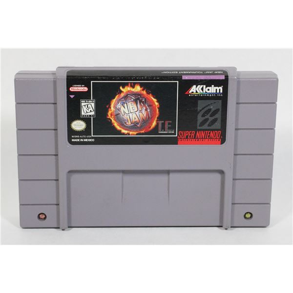 NINTENDO SNES NBA JAM TOURNAMENT EDITION