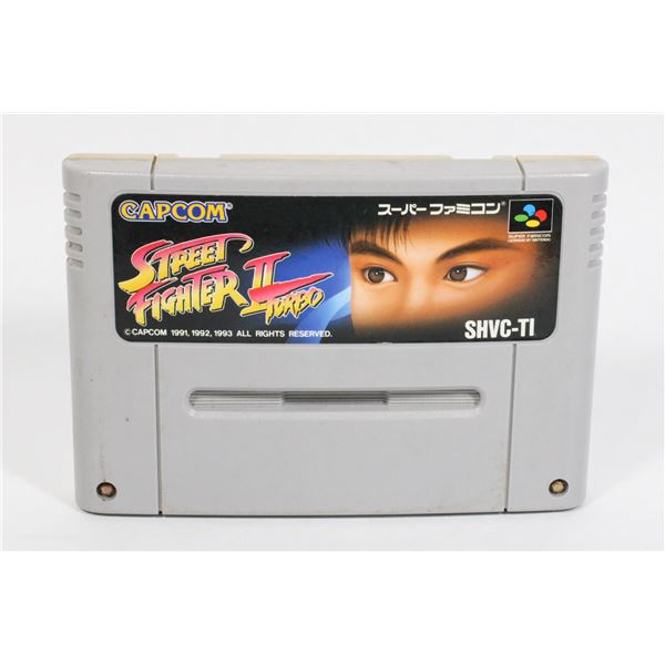 NINTENDO SNES J-FAMICOM STREET FIGHTER 2 TURBO