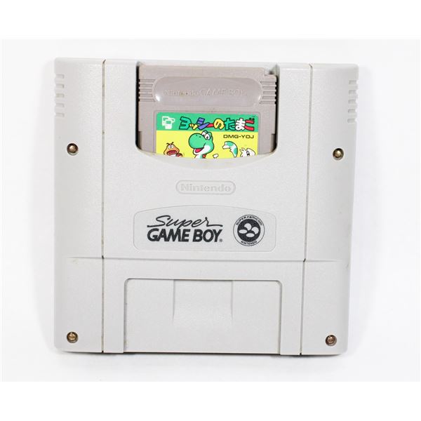 NINTENDO SNES J-FAMICOM SUPER GAMEBOY+YOSHI