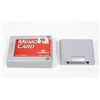 Image 1 : N64 NINTENDO MEMORY CARDS X2