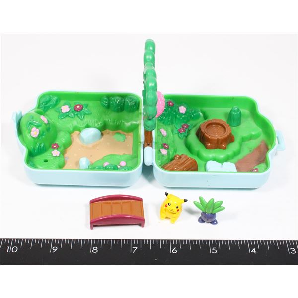 NINTENDO 1997 POKEMON TOMY POCKET PLAY SET PIKACHU