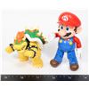 Image 1 : NINTENDO FULL ARTICULATED MARIO FIGURE AND BOWSER