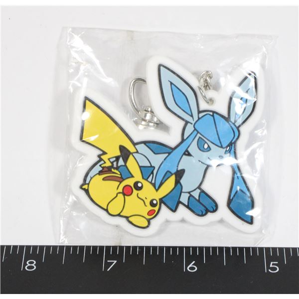 2023 OFFICIAL POKEMON KEYCHAIN NEW PIKACHU