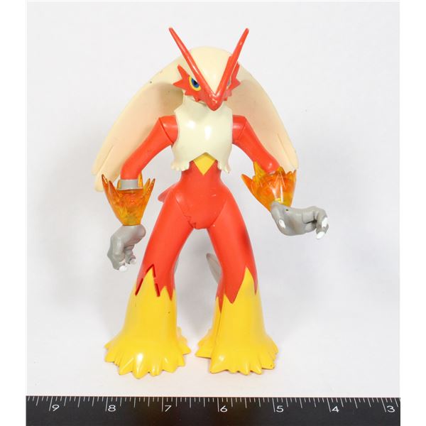2007 POKEMON BLAZIKEN LIGHTS+SOUND FIGURE 7INCH