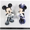 Image 1 : NEW SEALED 2PC SET 6" MICKEY AND MINNIE FIGURES
