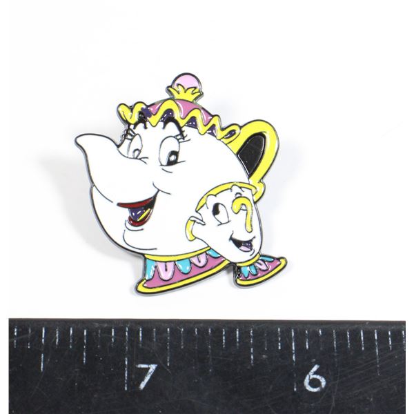 NEW BEAUTY AND THE BEAST THEME LAPEL PIN