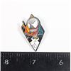 Image 1 : NEW VENOM THEME DIAMOND SHAPED LAPEL PIN