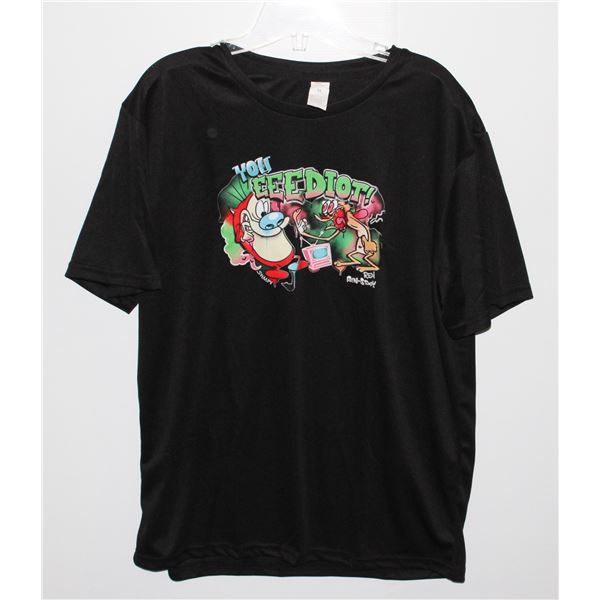 NEW XL YOU EEEEDIOT! REN AND STIMPY THEME JERSEY